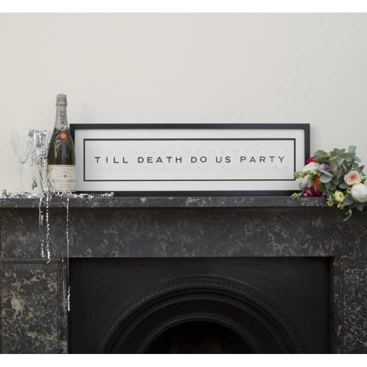 Till Death Do Us Party Sign