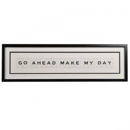 Dirty Harry Go On Make My Day Sign Man Cave Furniture & Decor Smithers of Stamford £97.00 Store UK, US, EU, AE,BE,CA,DK,FR,DE...