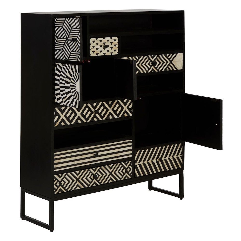 Monochrome Tall Cabinet Cabinets & Sideboards £1,572.00
