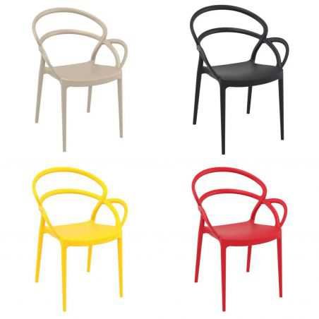 Milan Bistro Stacking Chair Garden Smithers of Stamford £120.00 Store UK, US, EU, AE,BE,CA,DK,FR,DE,IE,IT,MT,NL,NO,ES,SE