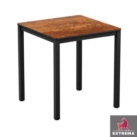 Copper Effect Dining Table Garden Smithers of Stamford £334.00 Store UK, US, EU, AE,BE,CA,DK,FR,DE,IE,IT,MT,NL,NO,ES,SE
