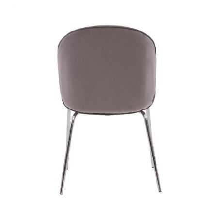 Tolethorpe Mink Velvet Chrome Dining Chair Designer Furniture £138.00 PH-TVDCMC1 Tolethorpe Mink Velvet Chrome Dining Chair Designer Furniture £138.00 PH-TVDCMC1