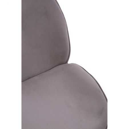 Tolethorpe Mink Velvet Chrome Dining Chair Designer Furniture £150.00 Store UK, US, EU, AE,BE,CA,DK,FR,DE,IE,IT,MT,NL,NO,ES,SE