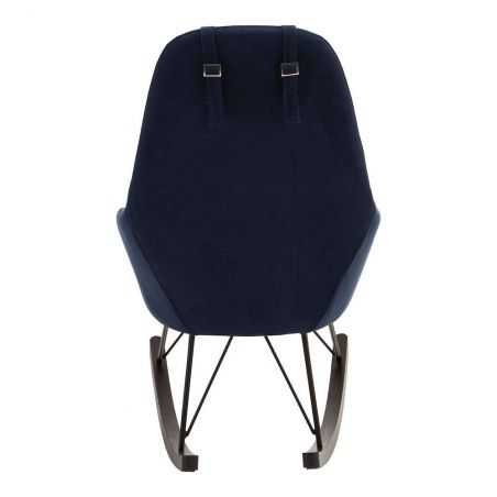 Kolding Blue Velvet Rocking Chair Designer Furniture £525.00 Store UK, US, EU, AE,BE,CA,DK,FR,DE,IE,IT,MT,NL,NO,ES,SEKolding...