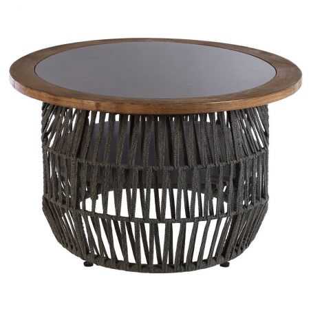 Trondheim Grey Rope Coffee Table Designer Furniture £850.00 Store UK, US, EU, AE,BE,CA,DK,FR,DE,IE,IT,MT,NL,NO,ES,SETrondhei...