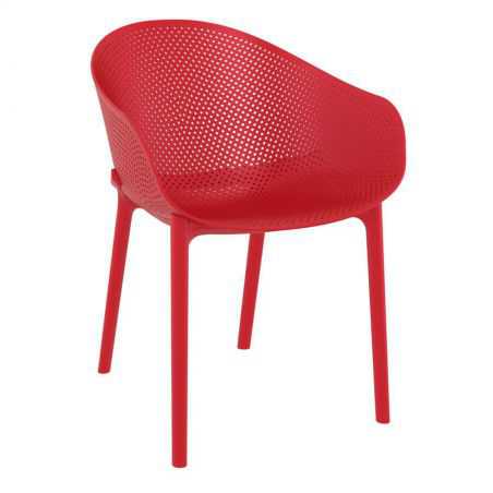 Salsa Red Outdoor Chair Garden Smithers of Stamford £161.00 Store UK, US, EU, AE,BE,CA,DK,FR,DE,IE,IT,MT,NL,NO,ES,SE