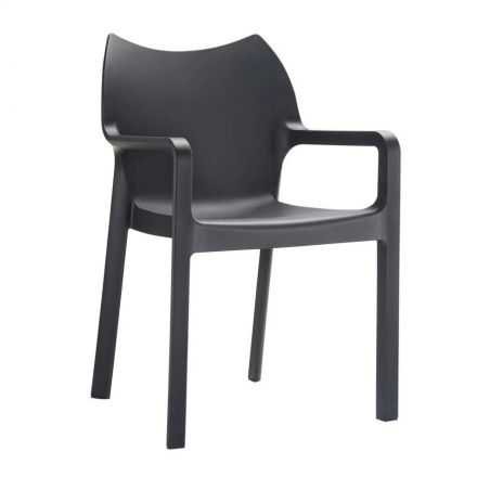 Diva Black Outdoor Chair Garden Smithers of Stamford £110.00 Store UK, US, EU, AE,BE,CA,DK,FR,DE,IE,IT,MT,NL,NO,ES,SE