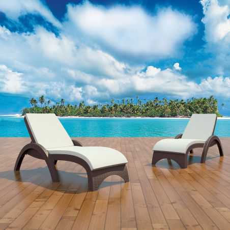 Fijian Island Sun Bed Lounger Garden  £320.00 Store UK, US, EU, AE,BE,CA,DK,FR,DE,IE,IT,MT,NL,NO,ES,SE