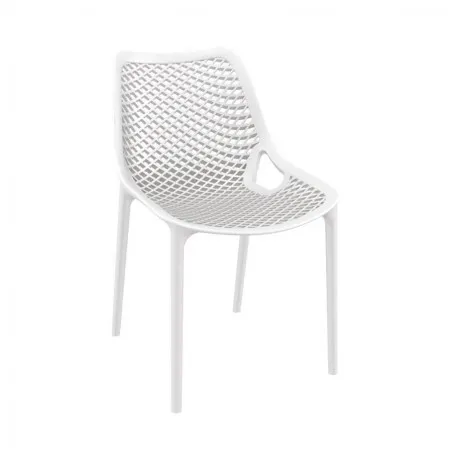 Tango White Stackable Outdoor Chair Smithers Garden £142.00 product_features