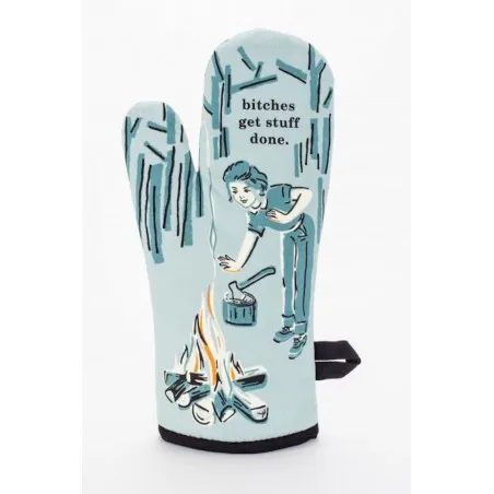 Bitches Get Stuff Done Oven Mitt  This & That £12.00      product_features