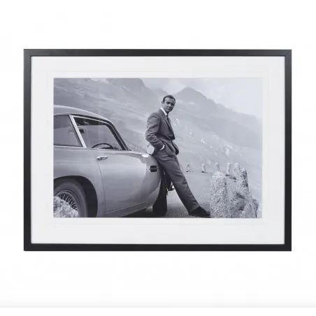 007 Poster Sean Connery &ndash; James Bond 007 with Aston Martin DB5 Wall Art &pound;190.00 product_features