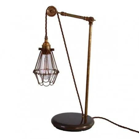 Cluster Desk Lamp Smithers Table Lamps £335.00 Office Spun Brass product_features