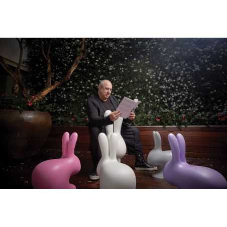 Qeeboo Baby Rabbit Chair Qeeboo  £102.00 Store UK, US, EU, AE,BE,CA,DK,FR,DE,IE,IT,MT,NL,NO,ES,SE