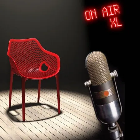 Tango Red Stackable Outdoor Arm Chair Smithers Garden &pound;160.00 product_features