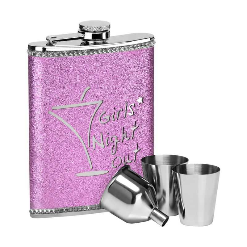 Sparkly Girls' Night Out Hipflask Personal Accessories  £16.00 Store UK, US, EU, AE,BE,CA,DK,FR,DE,IE,IT,MT,NL,NO,ES,SE