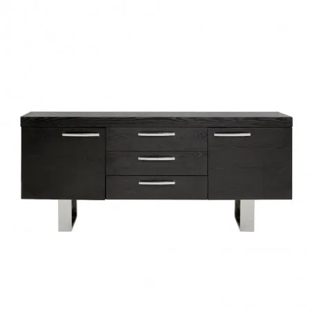 Brabant Sideboard Cabinets & Sideboards £2,292.00 All Rooms Elm Stainless Steel product_features