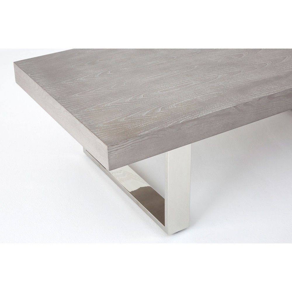 Limburg Coffee Table Side Tables & Coffee Tables £1,082.00 Reception Room Elm Stainless Steel product_features