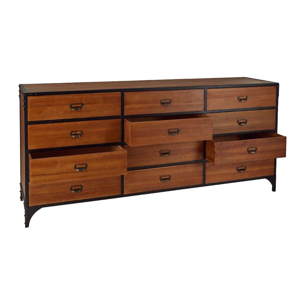 Aldershot Chest of Drawers Smithers Wooden Chest of Drawers £1,201.00 All Rooms Fir Wood Iron product_features