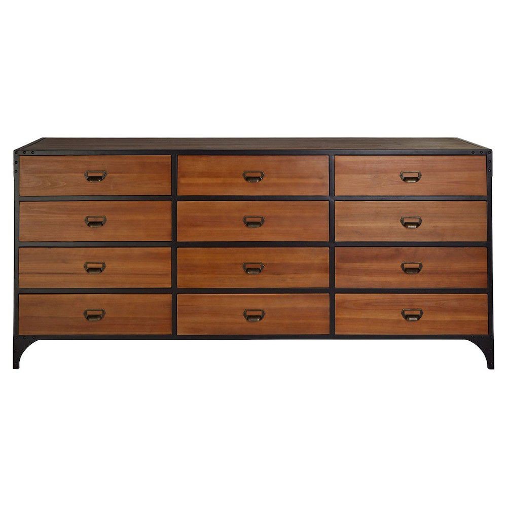 Aldershot Chest of Drawers Smithers Wooden Chest of Drawers £1,201.00 All Rooms Fir Wood Iron product_features