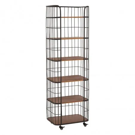 Warehouse Trolley Shelf Unit Retro Furniture £660.00 All Rooms Fir Wood Iron product_features