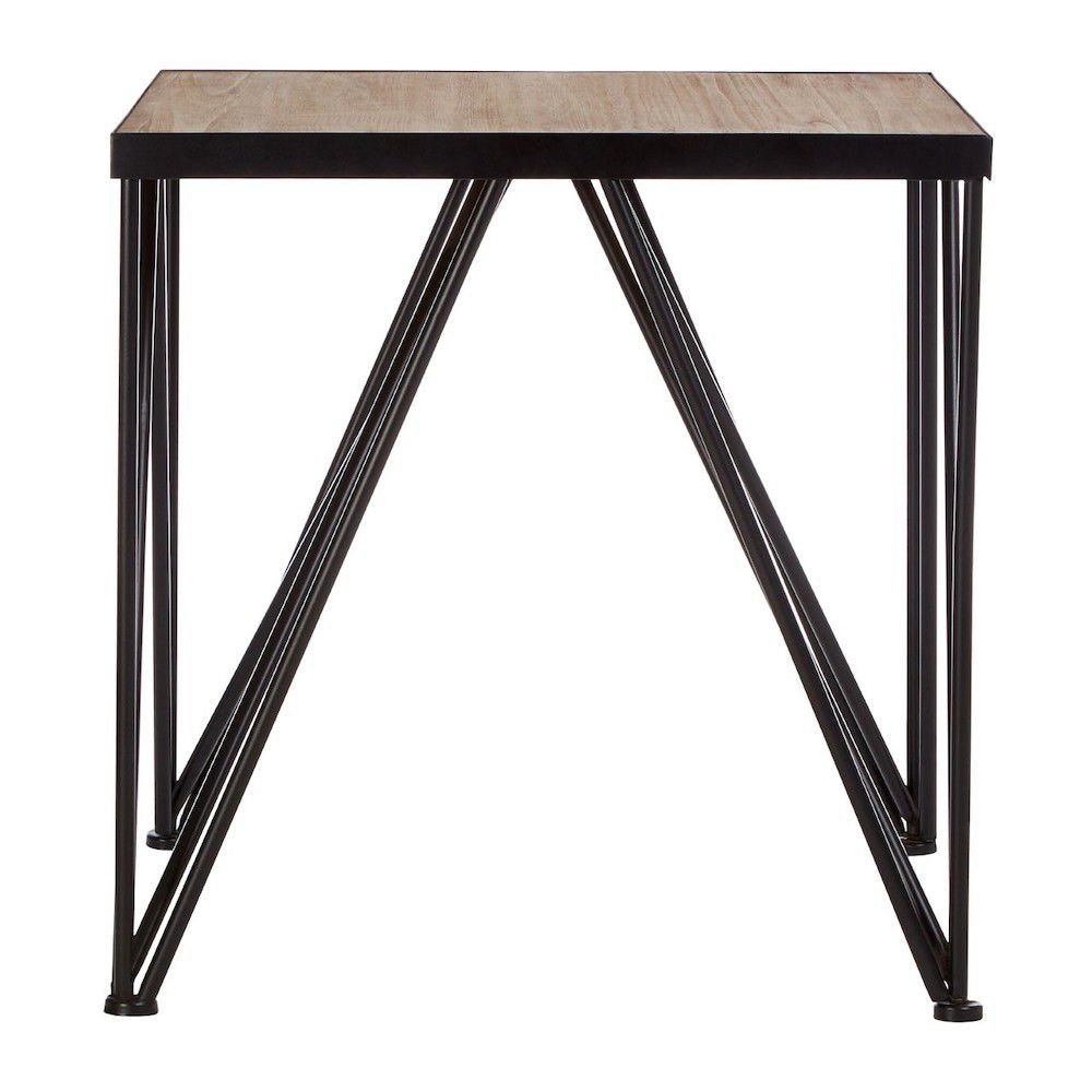 Factory Side Table Retro Furniture £281.00 All Rooms Fir Wood Iron product_features