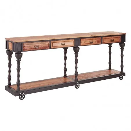 Gothic Console Table Console Tables &pound;1,650.00 All Rooms Elm Iron product_features