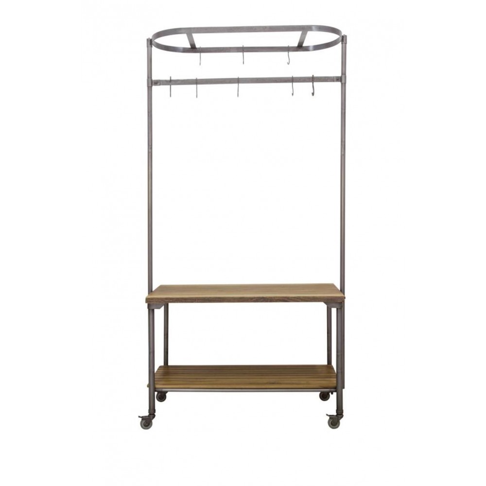 Factory Kitchen Island Storage £1,238.00 Kitchen Diner Mango Wood Steel product_features