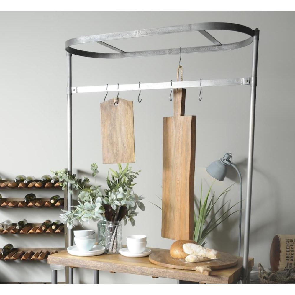 Factory Kitchen Island Storage £1,238.00 Kitchen Diner Mango Wood Steel product_features