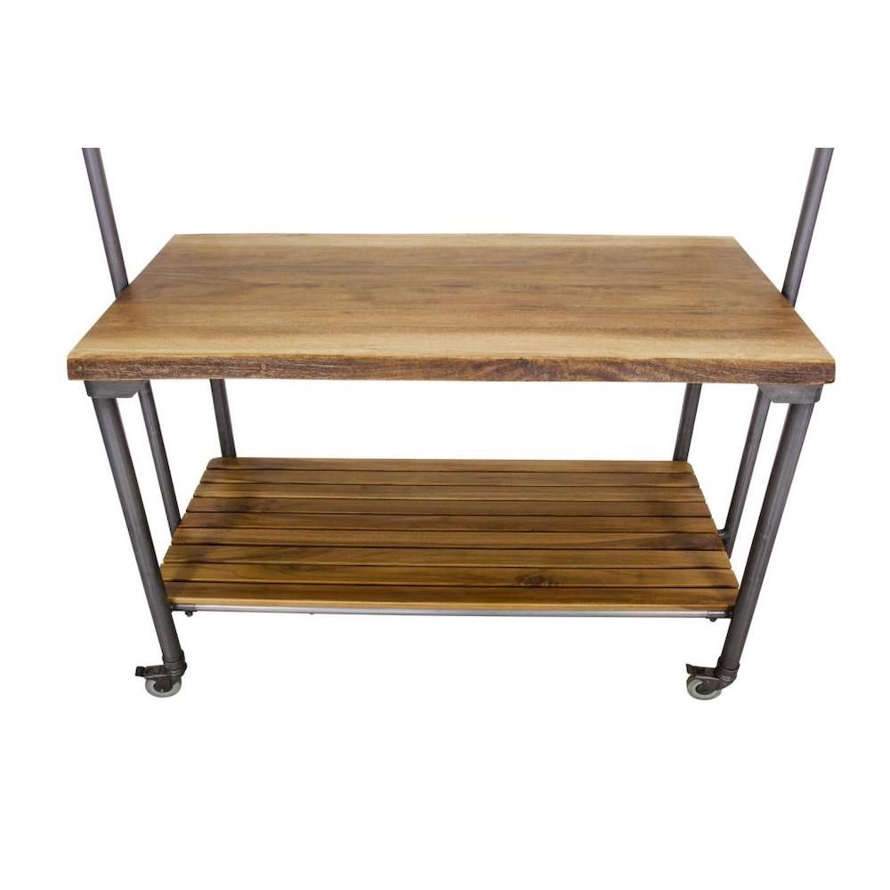 Factory Kitchen Island Storage £1,238.00 Kitchen Diner Mango Wood Steel product_features