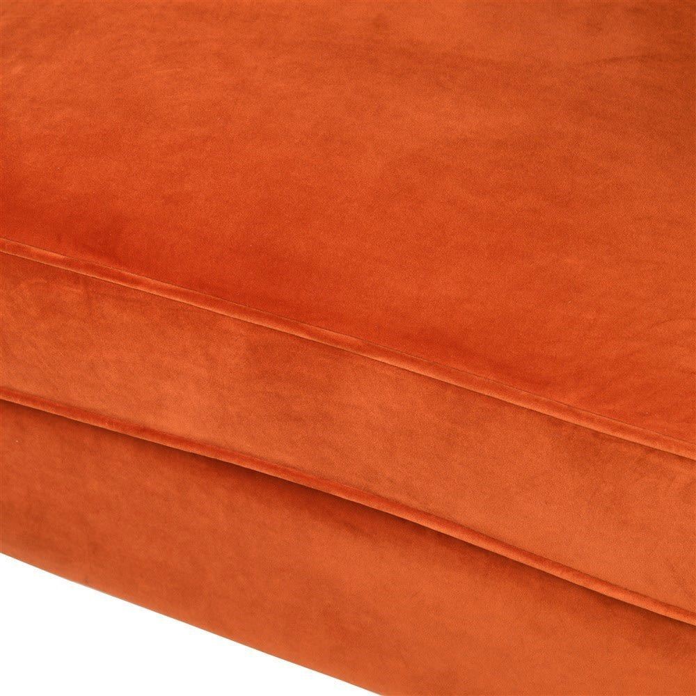 Magma Velvet Winged Chair Smithers Designer Furniture £688.00 Reception Room Steel product_features