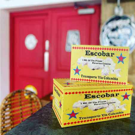Set of 2 Escobar Cocaine Box Man Cave Furniture & Decor  £38.00 Store UK, US, EU, AE,BE,CA,DK,FR,DE,IE,IT,MT,NL,NO,ES,SE