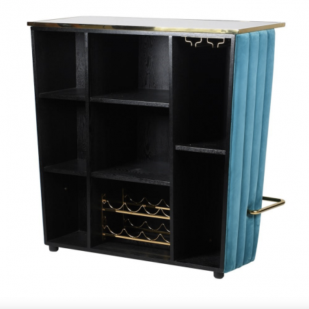 Art Deco Blue Home Cocktail Bar Home Bars Smithers of Stamford £2,235.00 Store UK, US, EU, AE,BE,CA,DK,FR,DE,IE,IT,MT,NL,NO,E...