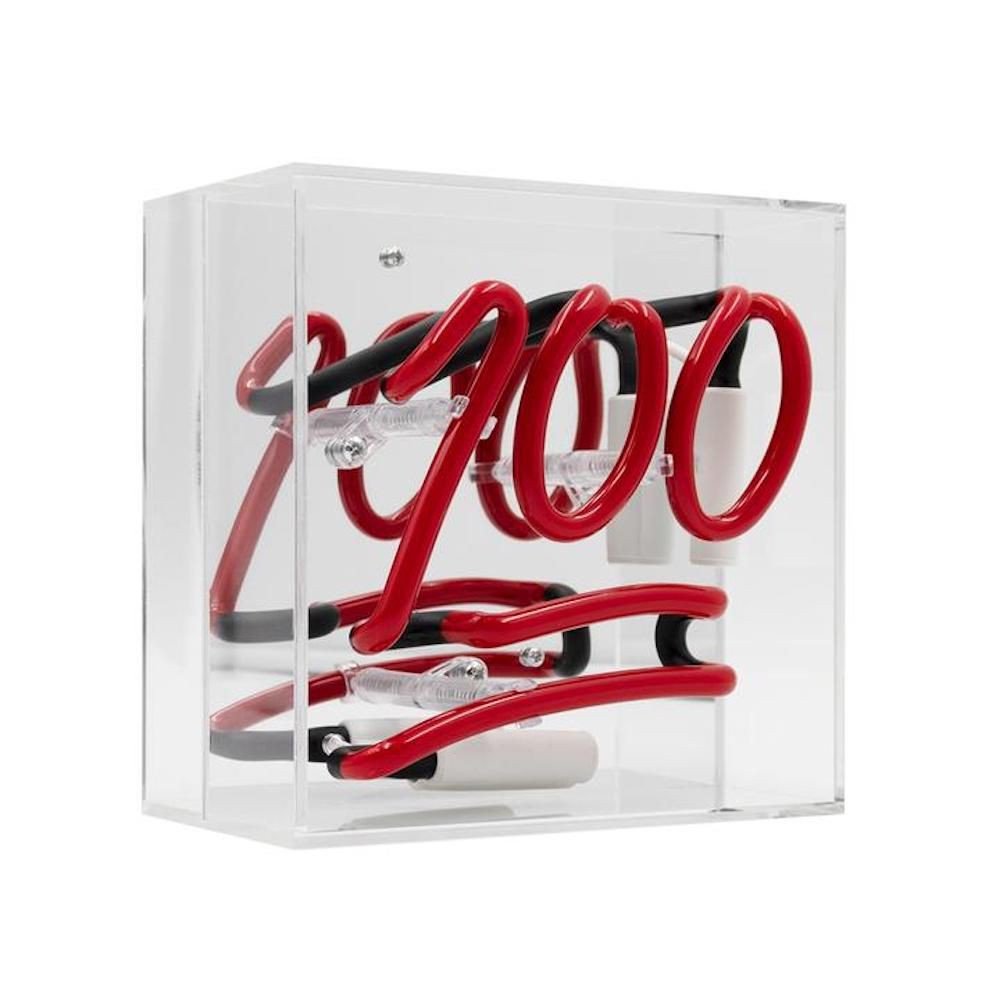 Acrylic Box Red Neon Mini Light – Small But Bold Neon Signs £99.00