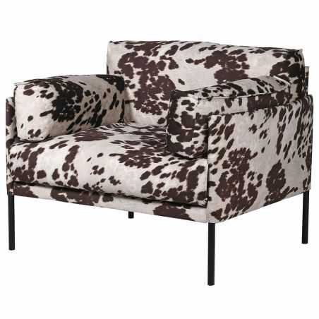 Faux Cowhide Occasional Chair Sofas and Armchairs £1,130.00 Store UK, US, EU, AE,BE,CA,DK,FR,DE,IE,IT,MT,NL,NO,ES,SE