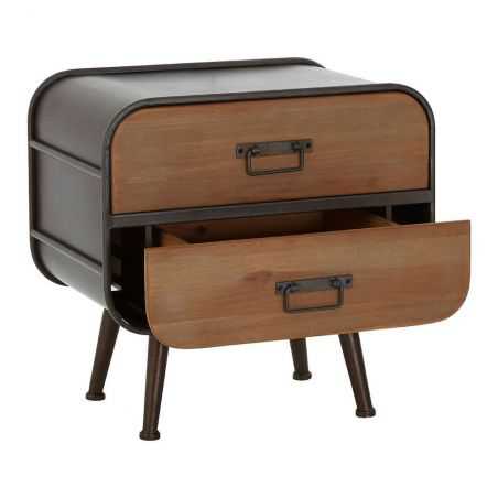 Factory Bedside Table Side Tables & Coffee Tables £215.00 Store UK, US, EU, AE,BE,CA,DK,FR,DE,IE,IT,MT,NL,NO,ES,SE