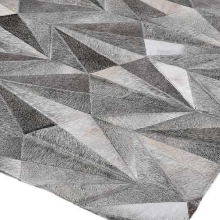 Monochrome Hide Rug Rugs £545.00 Store UK, US, EU, AE,BE,CA,DK,FR,DE,IE,IT,MT,NL,NO,ES,SE