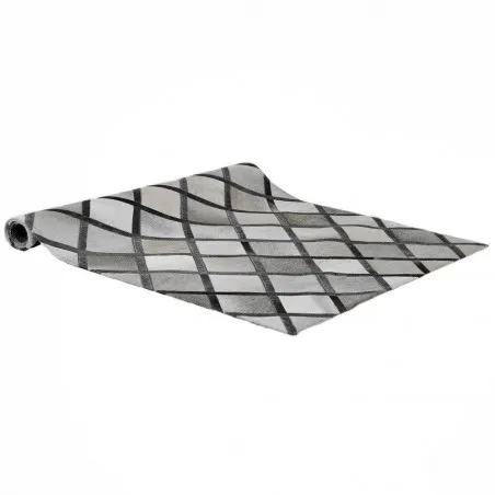 Grey Cross Hide Rug Rugs £362.00 All Rooms product_features