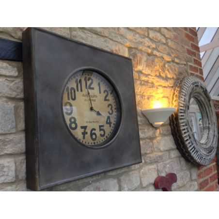 Industrial Station Clock Smithers Archives Smithers of Stamford £ 110.00 Store UK, US, EU, AE,BE,CA,DK,FR,DE,IE,IT,MT,NL,NO,E...
