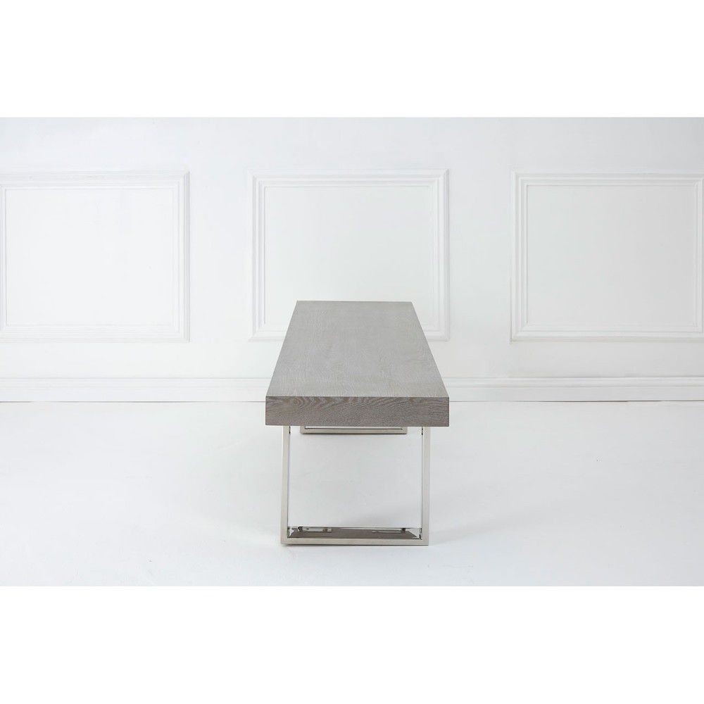 Limburg Bench Bench Seats £848.00 All Rooms Elm Stainless Steel product_features