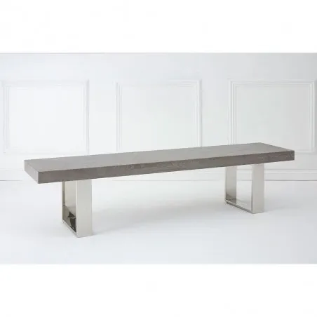 Limburg Bench Bench Seats £848.00 All Rooms Elm Stainless Steel product_features