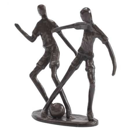 Solid Bronze Footballers Sculpture Retro Gifts £80.00 Store UK, US, EU, AE,BE,CA,DK,FR,DE,IE,IT,MT,NL,NO,ES,SE