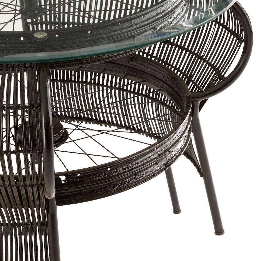 Belsize Table Side Tables & Coffee Tables £820.00 All Rooms Bamboo Iron product_features