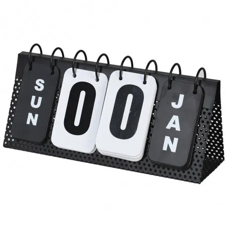 Metal Flip Desk Calendar  Retro Ornaments £29.00      product_features