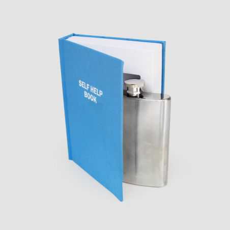 Self Help Hip Flask Personal Accessories  £15.00 Store UK, US, EU, AE,BE,CA,DK,FR,DE,IE,IT,MT,NL,NO,ES,SESelf Help Hip Flask ...