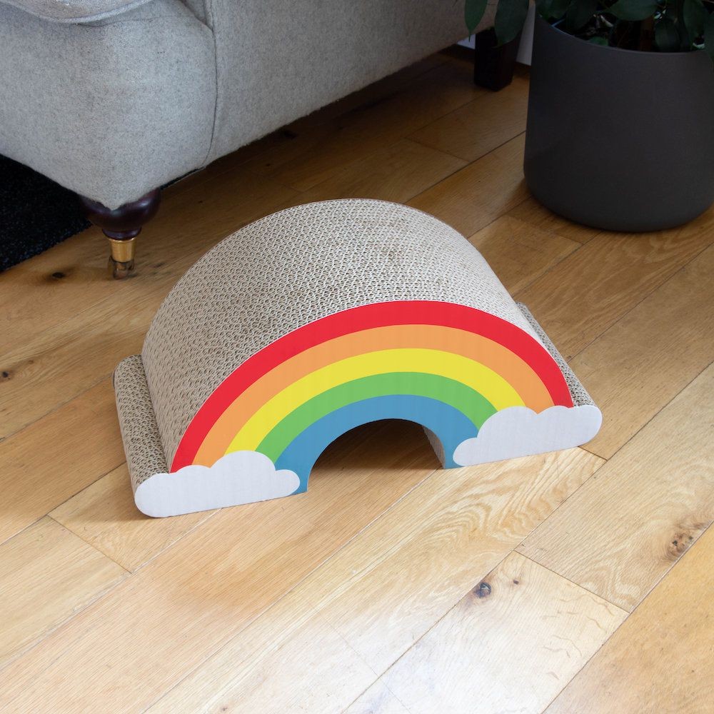 Rainbow Cat Scratcher  Gifts £22.00      product_features