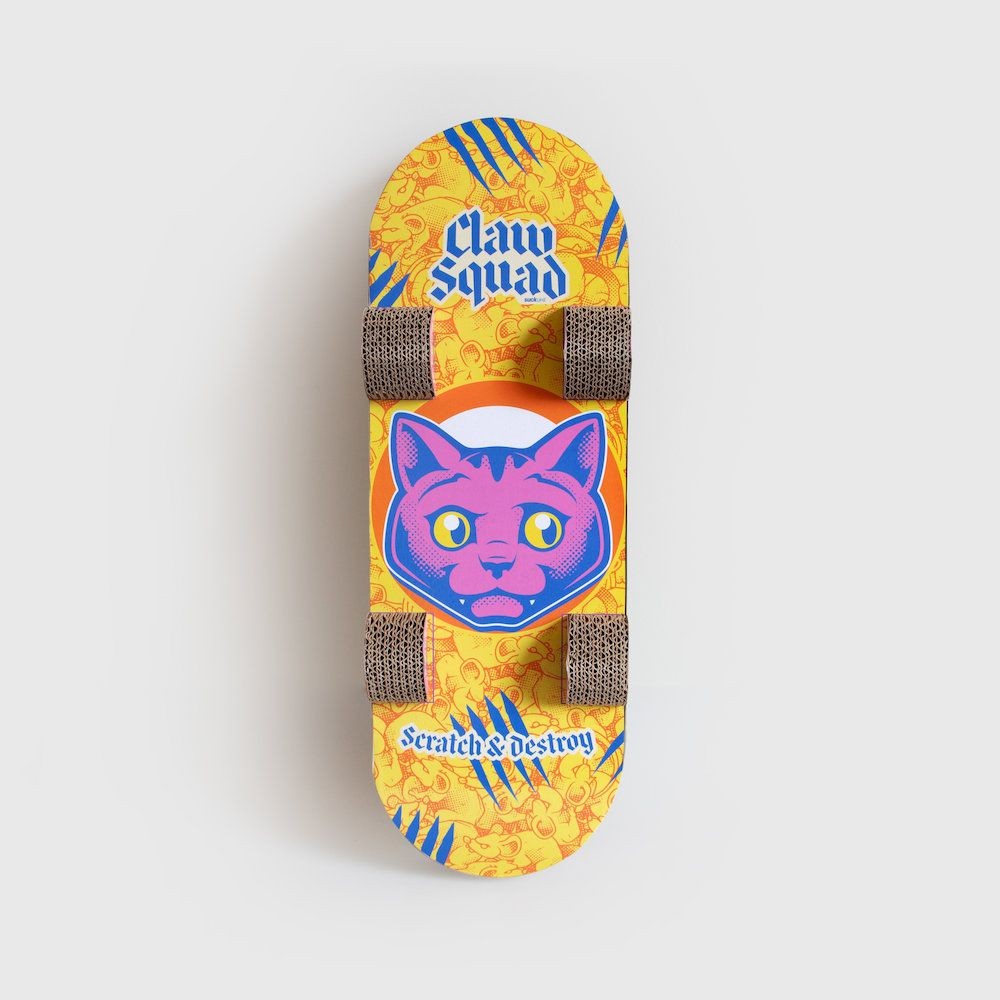Skateboard Cat Scratcher  Living Room £31.00      product_features