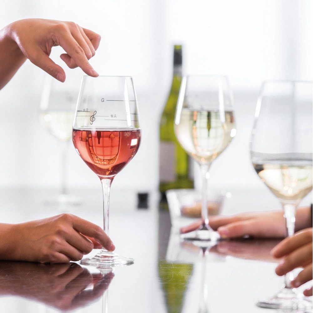 Musical Scale Wine Glass  Christmas Gifts £17.00      product_features