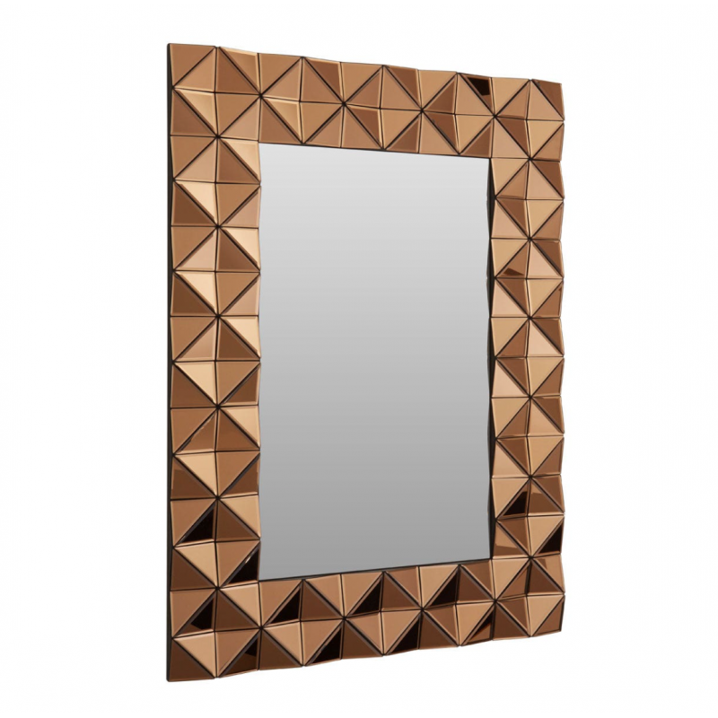 Geometric Copper Wall Mirror Smithers Archives Smithers of Stamford £535.00 Store UK, US, EU, AE,BE,CA,DK,FR,DE,IE,IT,MT,NL,N...