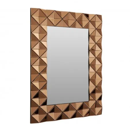 Geometric Copper Wall Mirror Smithers Archives &pound;613.00 product_features