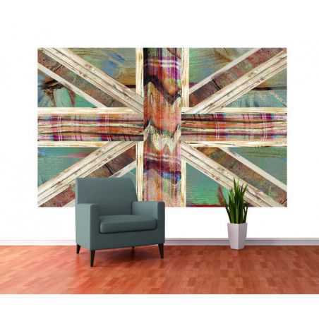 Union Jack Wall Mural Home Smithers of Stamford £61.25 Store UK, US, EU, AE,BE,CA,DK,FR,DE,IE,IT,MT,NL,NO,ES,SE